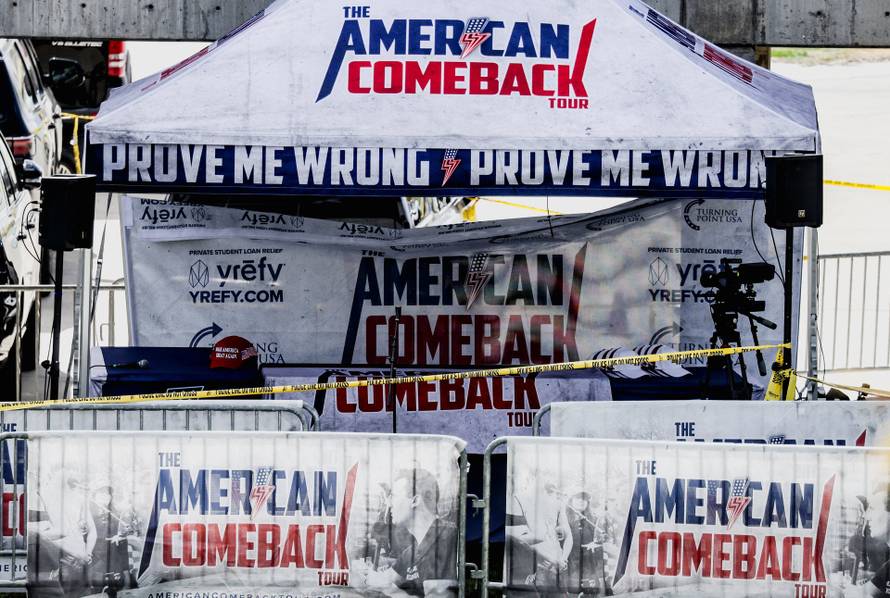 Charlie Kirk fatally shot at Utah Valley University event