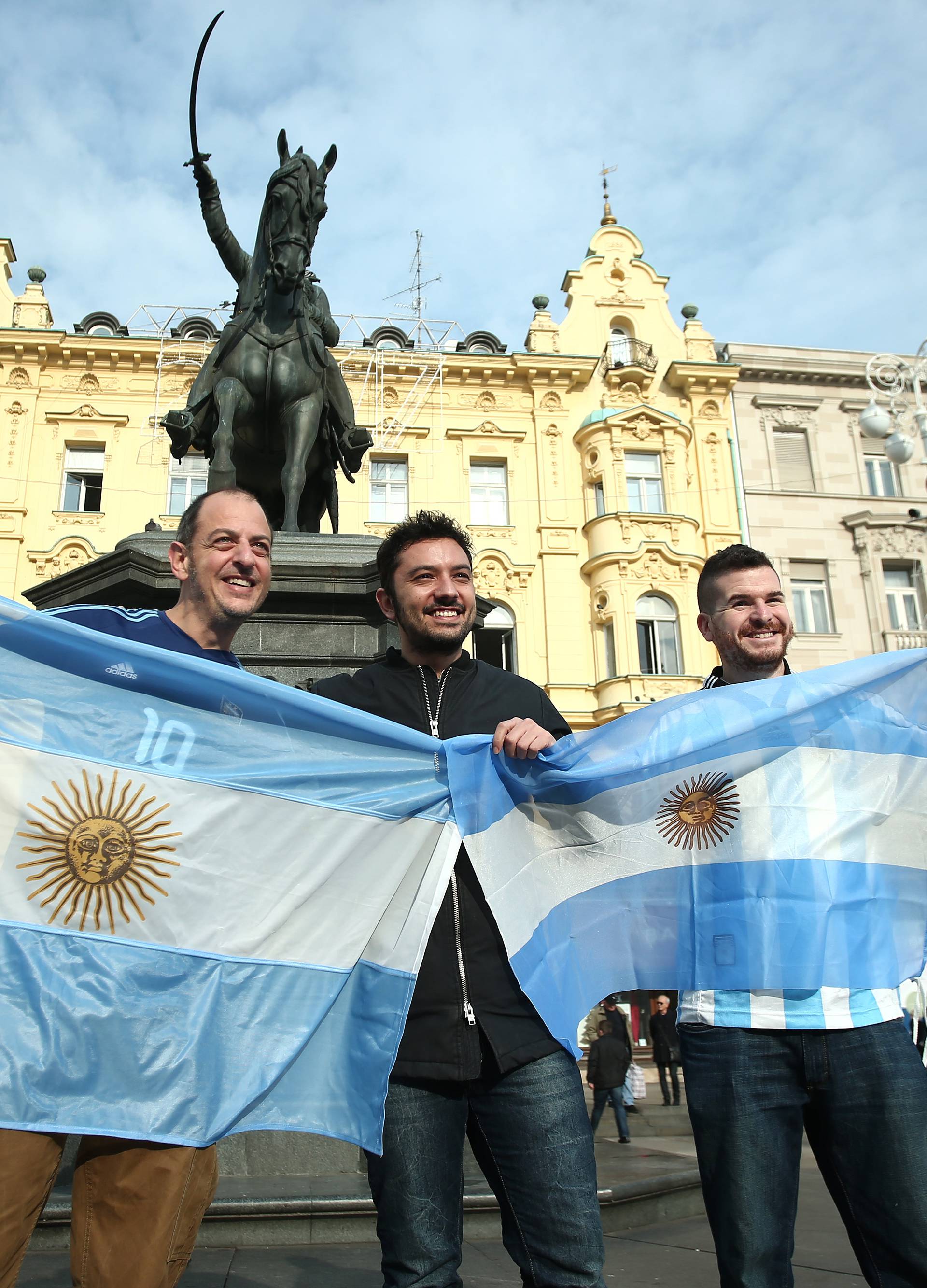 Ludnica u Areni: Argentinci u Zagrebu kao u Buenos Airesu