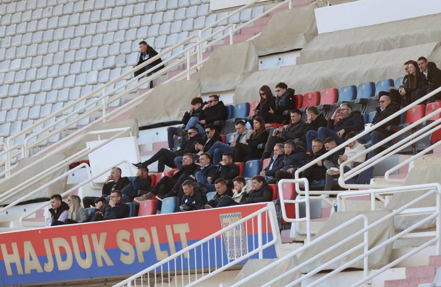 Split: Utakmica Hajduk i Široki Brijeg na Poljudu.