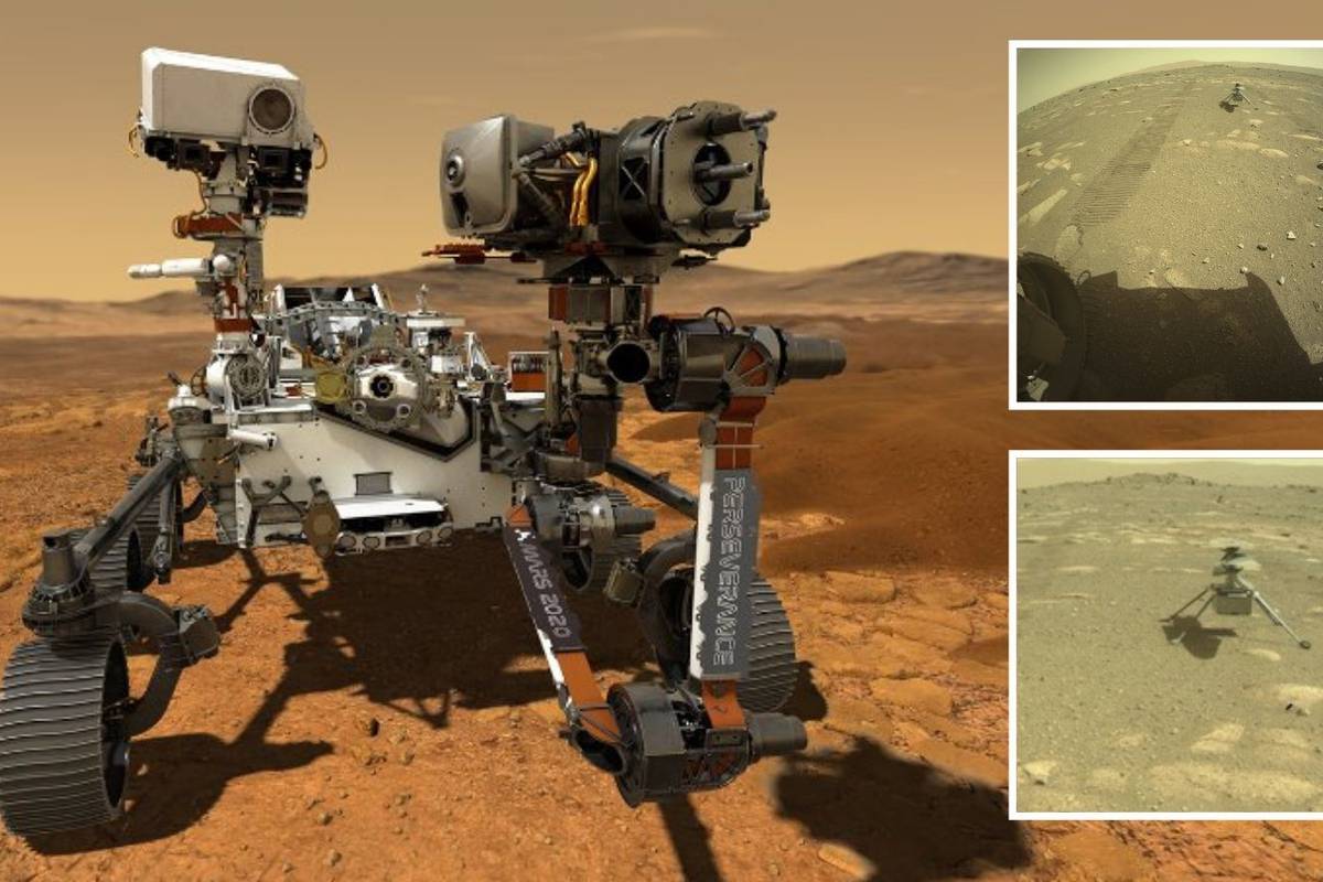 Rover 'napustio' helikopter, a  prije prvog leta morat će na Marsu preživjeti i ledenu noć