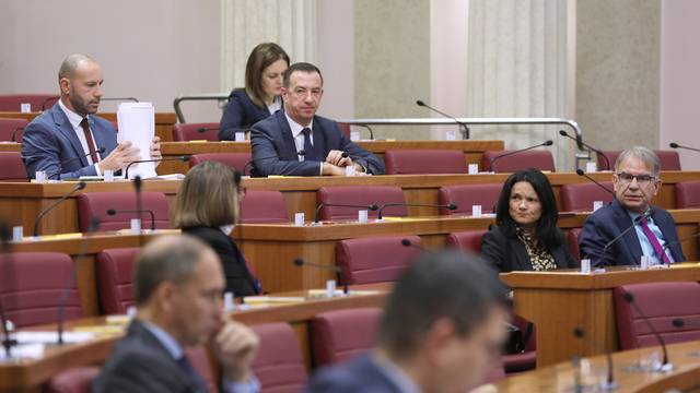 Zagreb: Sabor o prijedlogu Zakona o mjerama ograničavanja