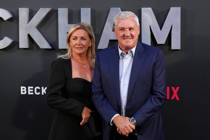 David Beckham and family premiere his new Netflix show