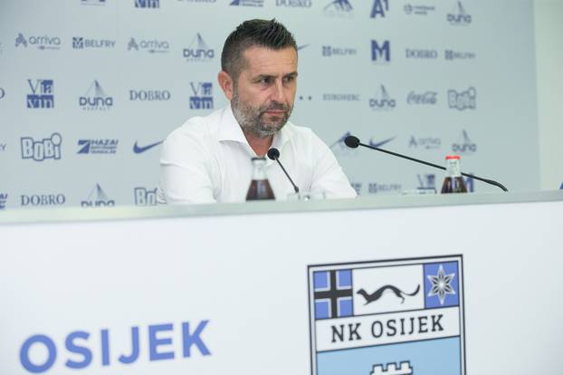 Osijek: Konferencija ze medije trenera GNK Dinamo i NK Osijek