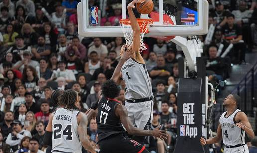 Wembanyama i San Antonio deklasirali Rocketse, Magic ponizio desetkovane Buckse