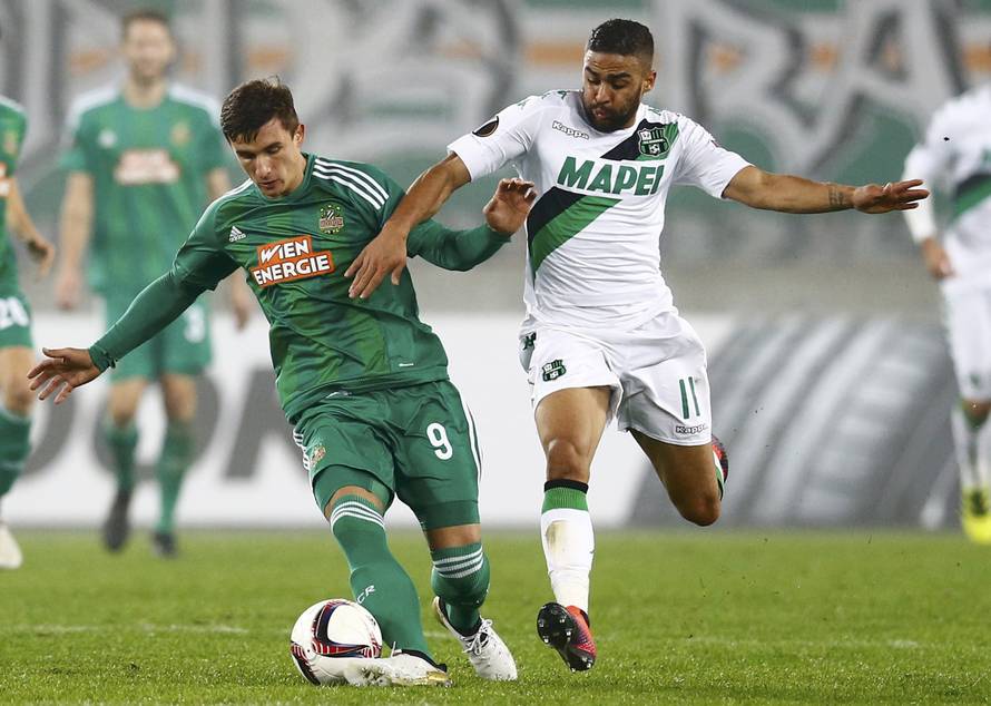 Rapid Wien v Sassuolo - UEFA Europa League group stage