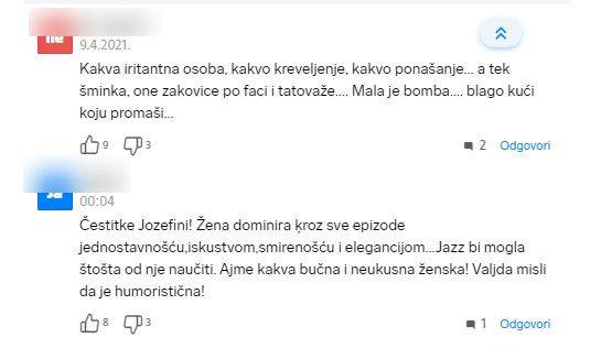 Gledatelji ljuti zbog ponašanja Jasmine u finalu: 'Negledljiva! Kakvo kreveljenje i nekultura'