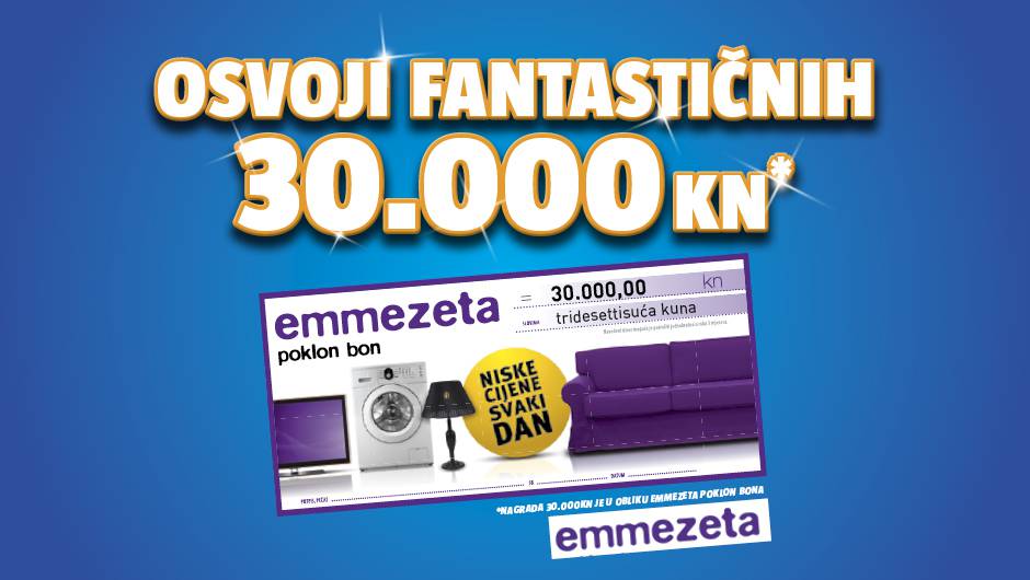 Pročitaj pravila nagradne igre „Osvoji 30.000 kuna“