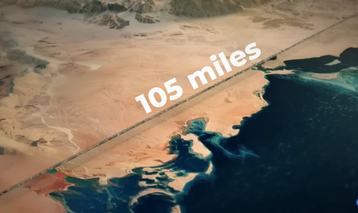 Sjećate se saudijskog plana izrade stanova u liniji kroz pustinju? Evo kako napreduje