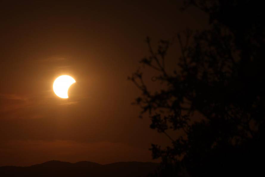 Pomrčina sunca u Rijeci 