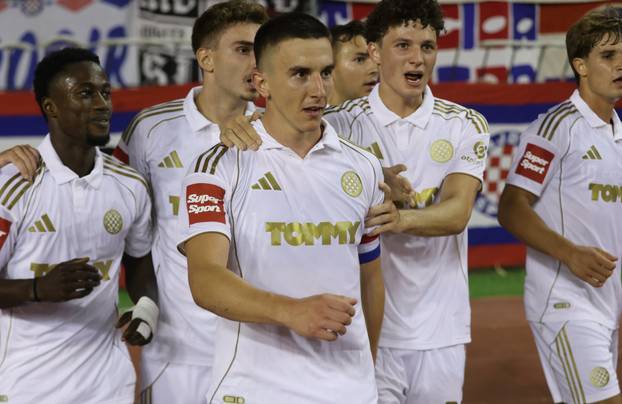 Split: Susret Hajduka i Rakowa u prvoj utakmici play off-a za Konferencijsku ligu