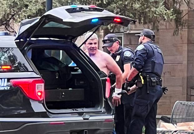 Arresting the suspect