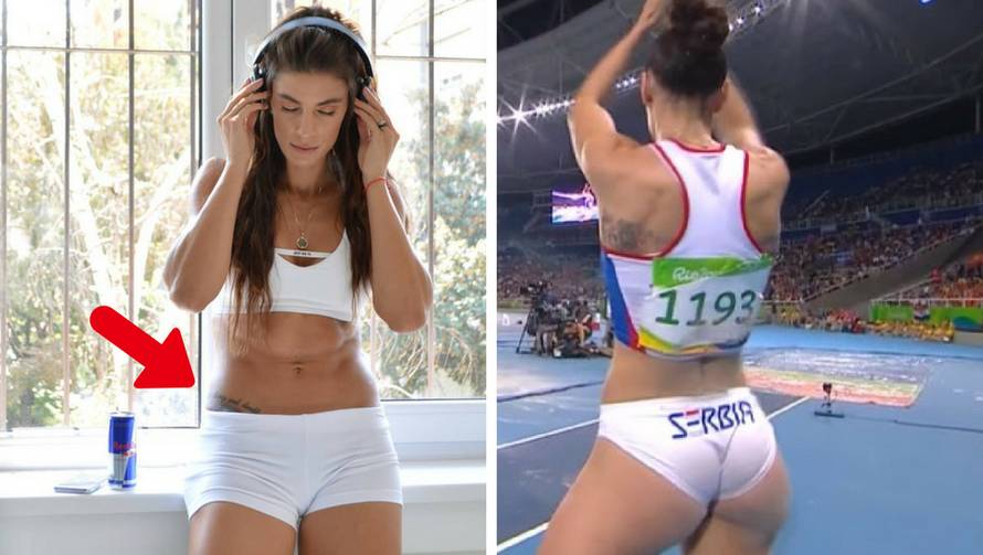 Atraktivna Srpkinja otkrila je dio intimne tetovaže na kuku...