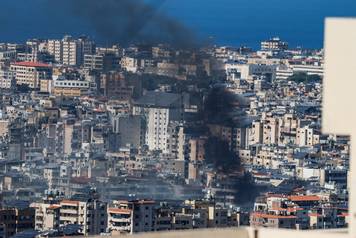 Escalation between Hezbollah and Israel, amid the U.S.-Israeli conflict with Iran, in Beirut