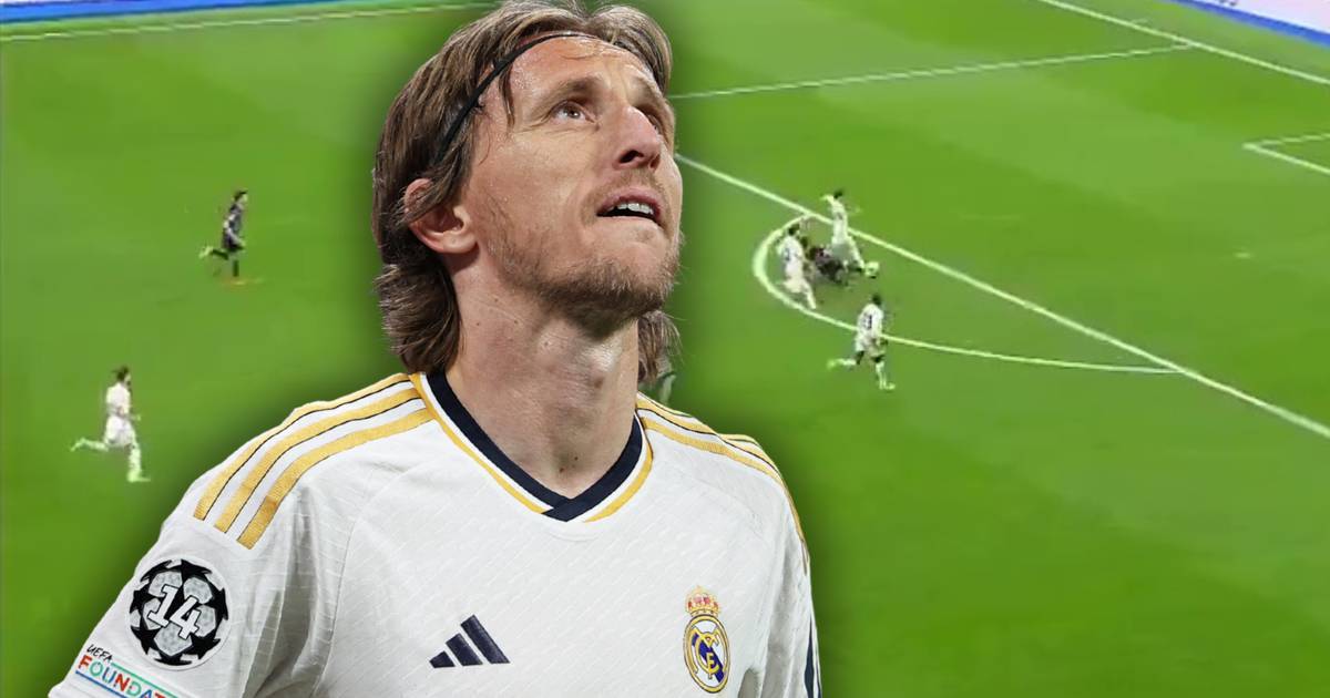 Marca: Modrić's profile says 38 years old, but he is eternal.  That move lit the fuse in Madrid