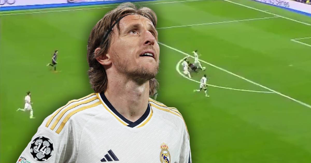 Marca: Modrić's profile says 38 years old, but he is eternal.  That move lit the fuse in Madrid