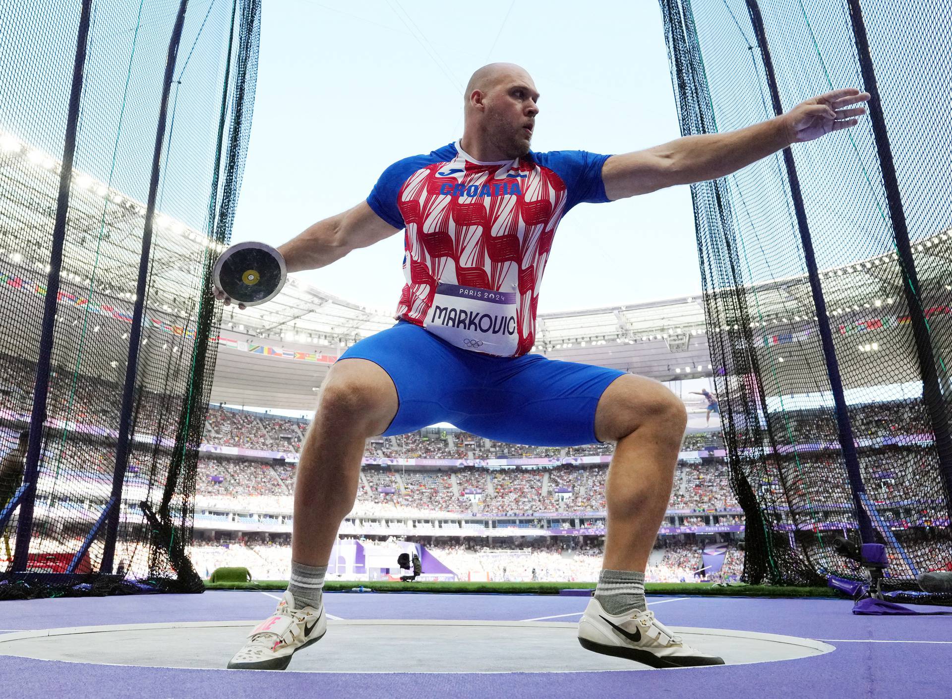 Athletics - Men's Discus Throw Qualification - Gp A