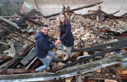 Zaruke u ruševinama: Djevojku zaprosio na mjestu gdje je skoro izgubio život tijekom potresa