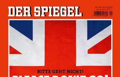 Njemački časopis Der Spiegel moli Britance da ostanu u EU