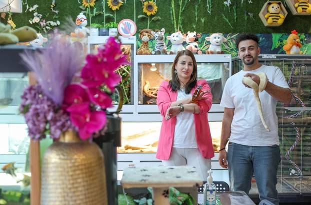 Zagreb: Emilija i Amer Alaydi otvorili su kafić Animal caffe
