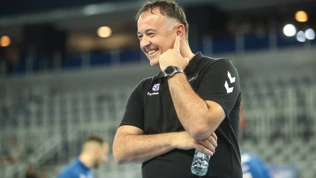 Zagreb: Zagrijavanje uoči utakmice EHF Lige prvaka, RK Zagreb - THW Kiel