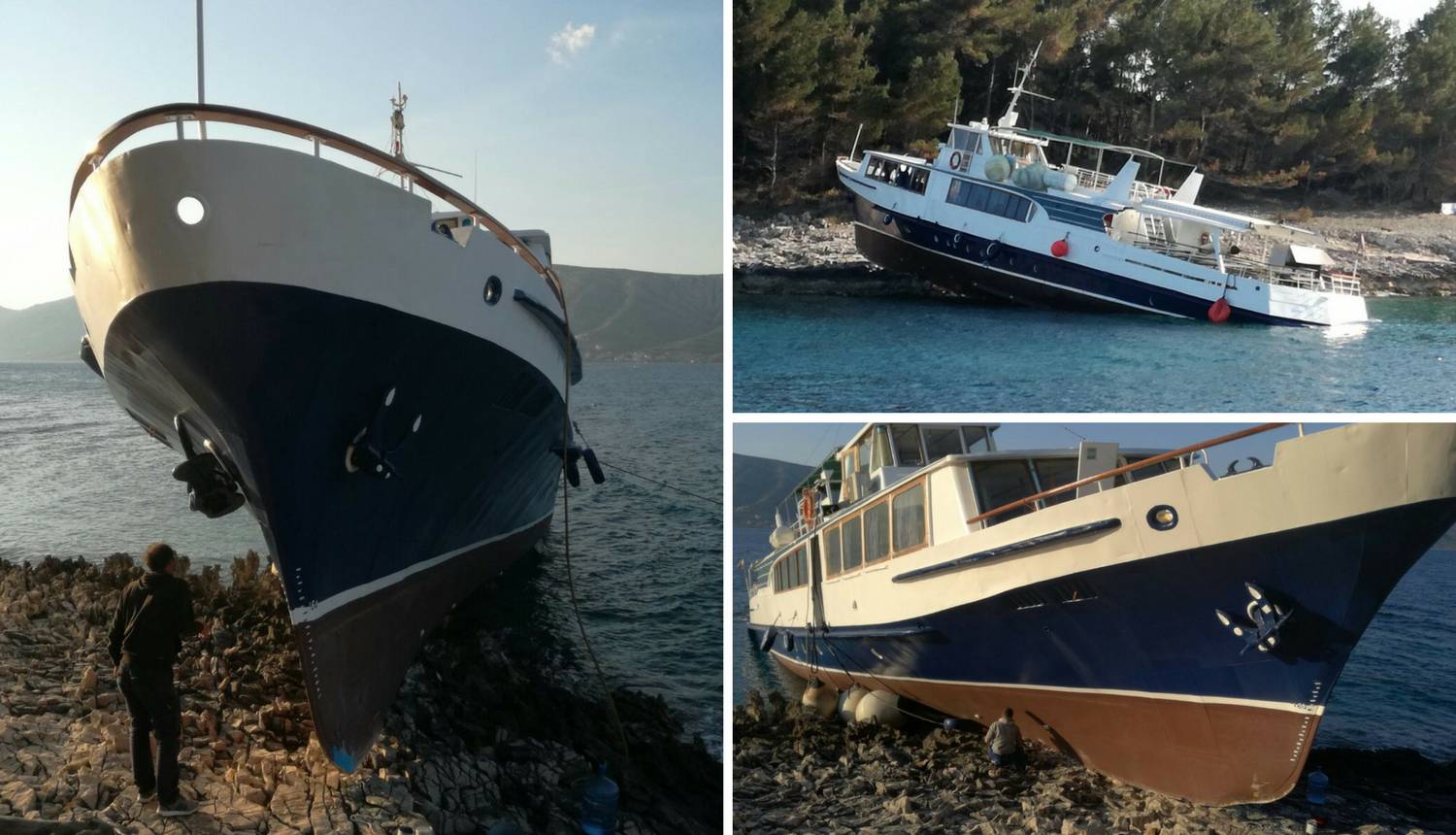 Nesmotreni kapetan: Nasukao putnički brod na otok Šćedro