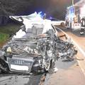 Pijani traktorist skrivio nesreću u Goričanu: Pogledajte što je ostalo od auta! Vozač je živ