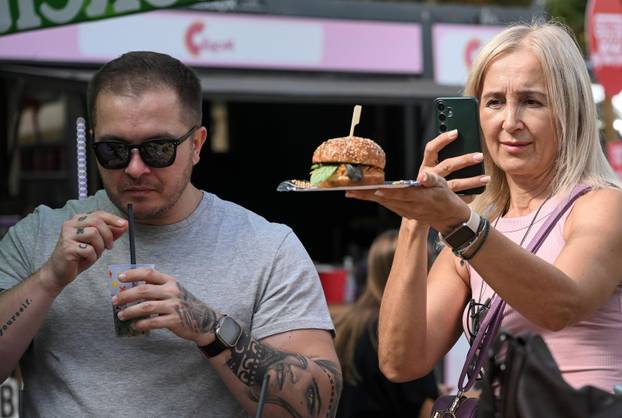 Zagreb: Burger fest na Trgu dr. Franje Tuđmana