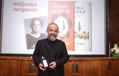 Miljenko Jergović za zbirku priča 'Trojica za Kartal' osvojio hrvatsku književnu nagradu Fric