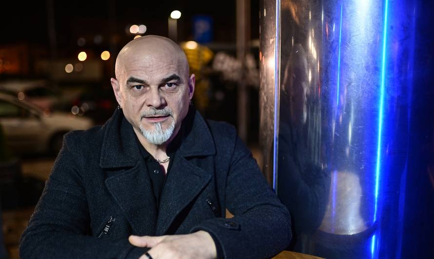 Zagreb:  Frontmen Opće opasnosti Pero Galić 