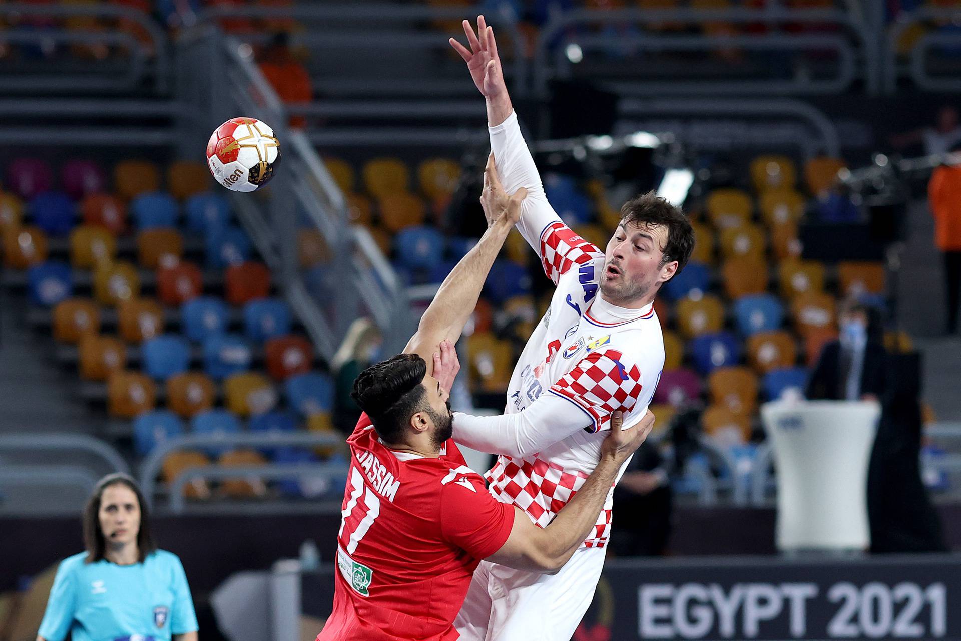 Kairo: Svjetsko prvenstvo u rukometu, Hrvatska - Bahrein