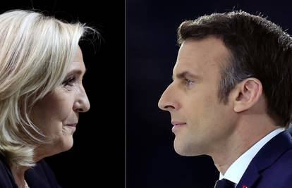 Večeras jedino izravno sučeljavanje Emmanuela Macrona i Marine Le Pen