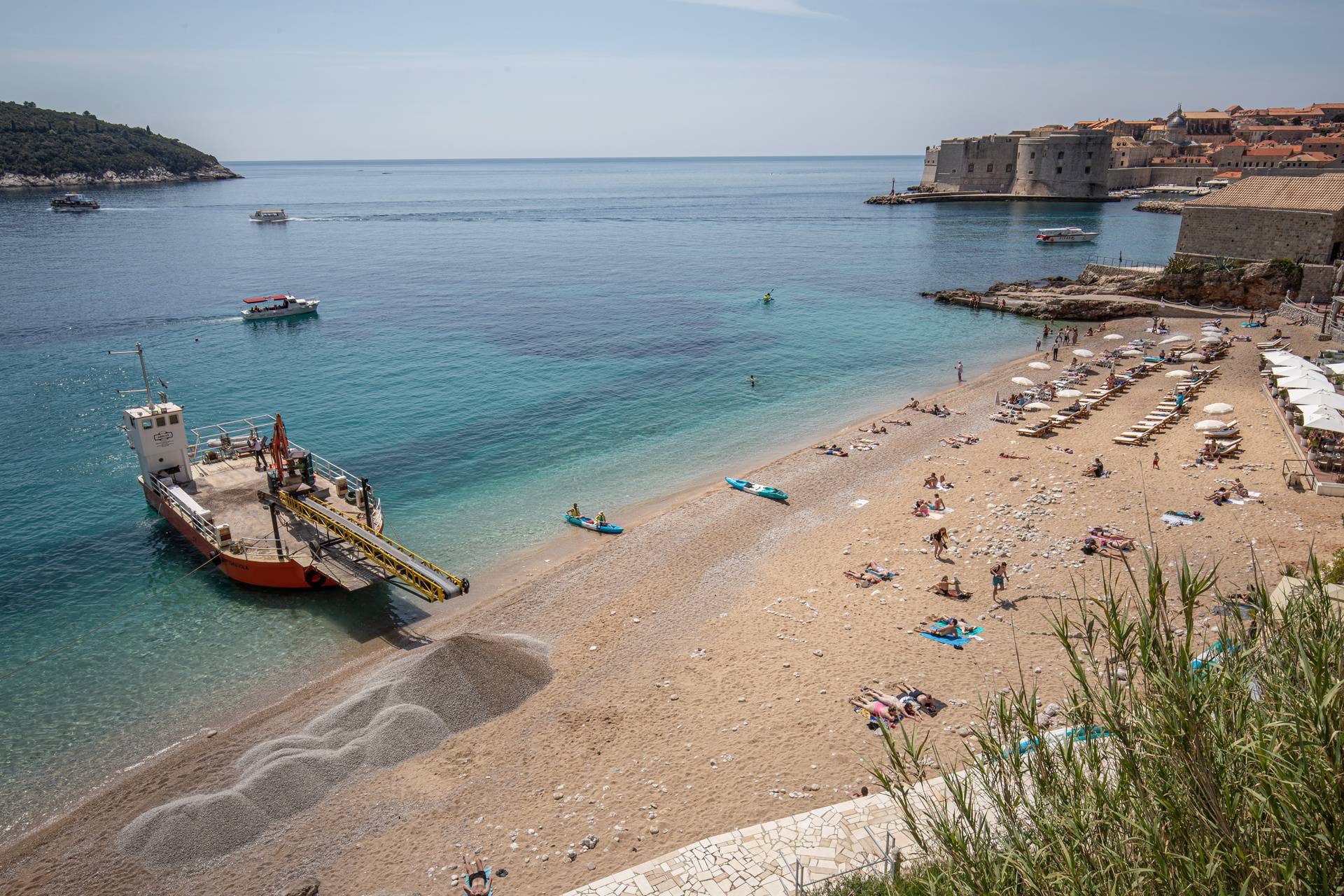 Prava ljetna atmosfera vlada u Dubrovniku