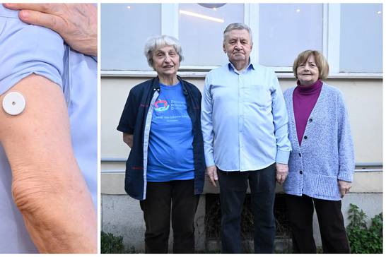 Umirovljenici Branko, Đurđica i Vera kontroliraju dijabetes svake minute