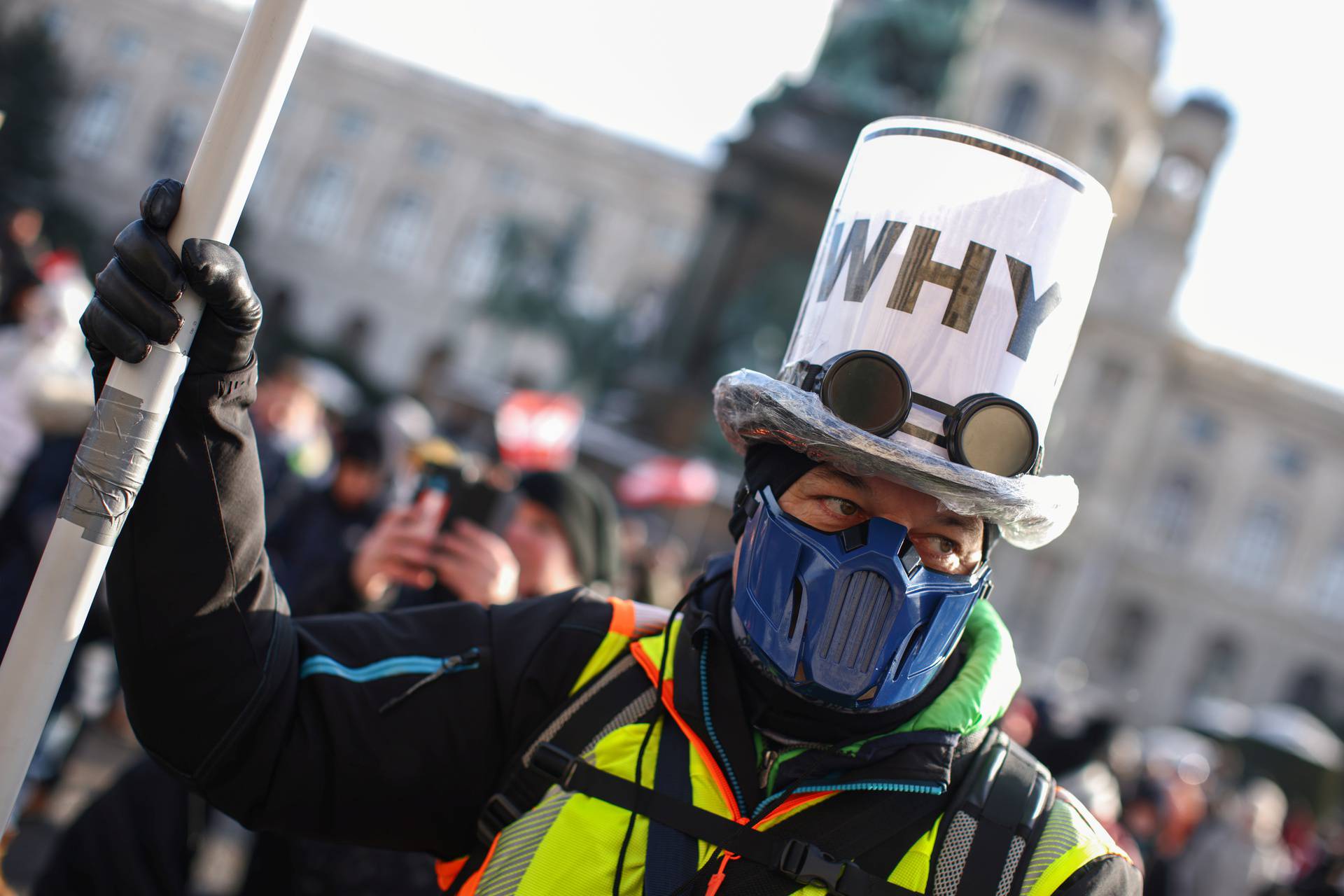 Demonstration against the COVID-19 measures and their economic consequences, in Vienna