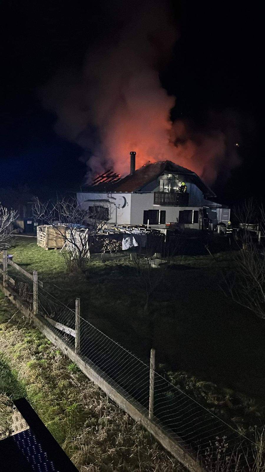 FOTO Kuću u Zagorju 'gutao' plamen: Muškarca uhitili zbog sumnje na izazvanje požara