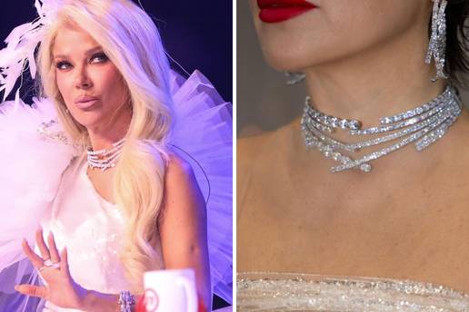 Slu&ccaron;ajnost ili? Maji &Scaron;uput je na vratu zasjala ogrlica koju voli jo&scaron; jedna doma&cacute;a pjeva&ccaron;ica...