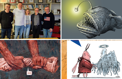 Elita karikaturista izlagat će idućeg utorka u Zagrebu...