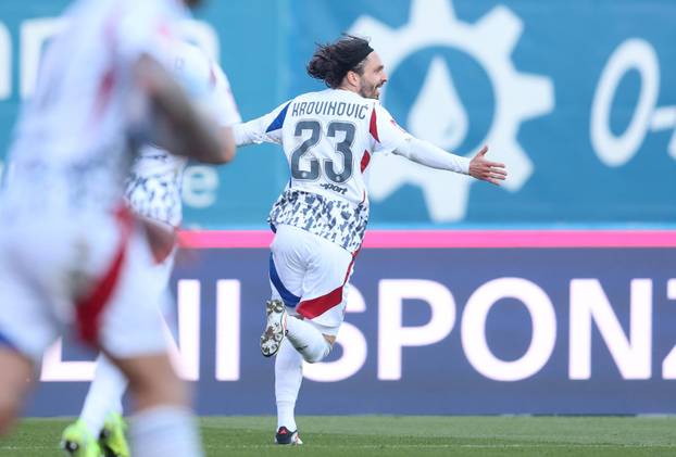 Zagreb: Hajduk u nadoknadi golom Krovinovića izjednačio protiv Dinama