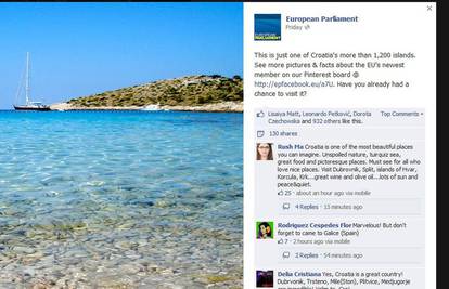 EP je objavio sliku Hrvatske: 'Ovo je samo jedan od otoka'