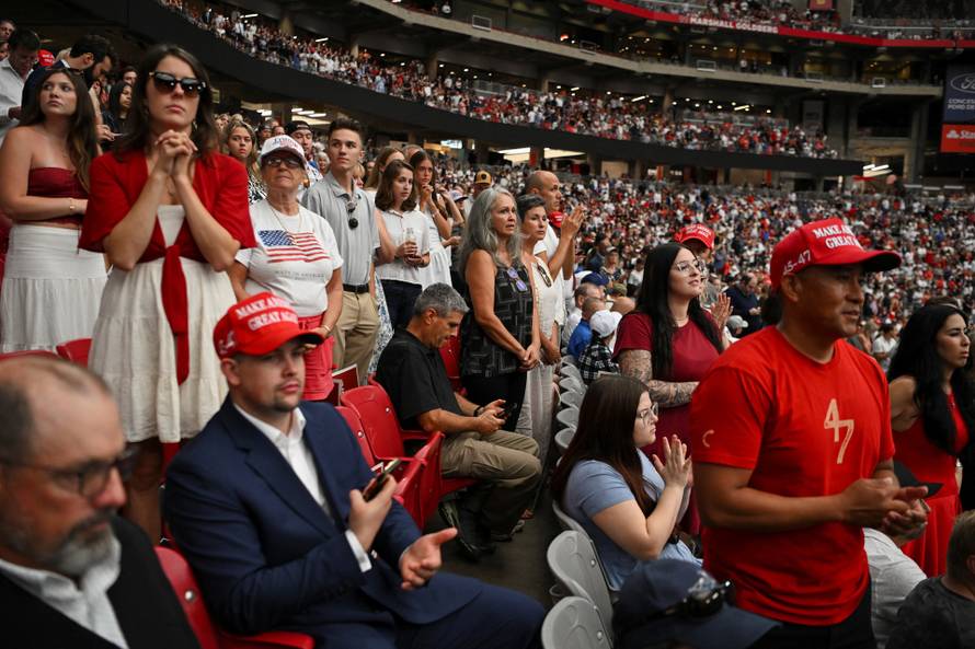 Memorial service for slain conservative commentator Charlie Kirk, in Glendale