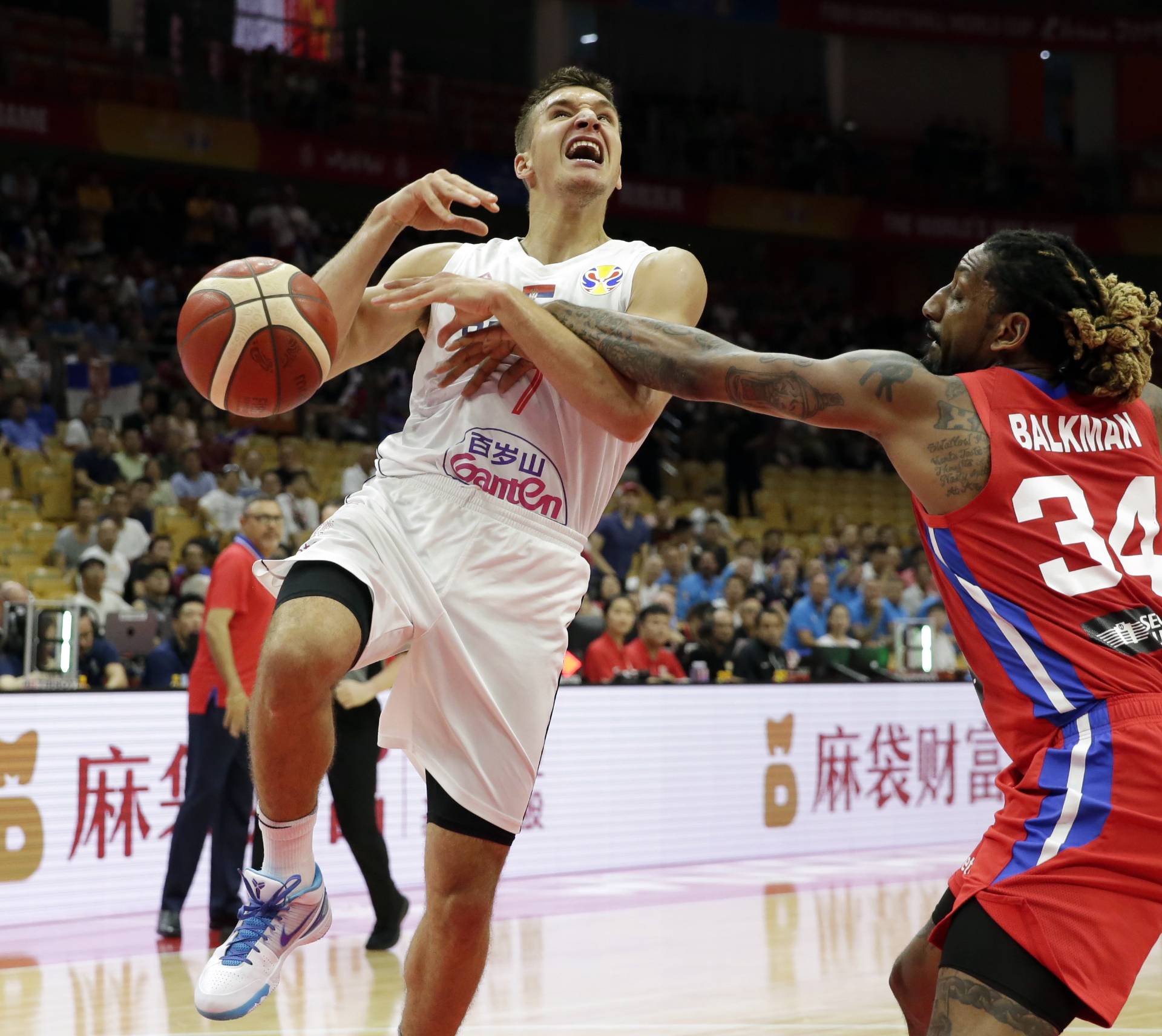Basketball - FIBA World Cup - Second Round - Group J - Serbia v Puerto Rico