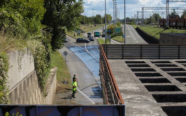 Zagreb: Sanacija podvožnjaka nakon obilnih kiša