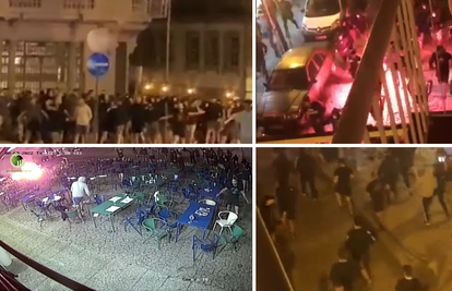 Portugalski mediji: Navijači Hajduka izazivali su nerede u Guimaraesu, turisti su bježali