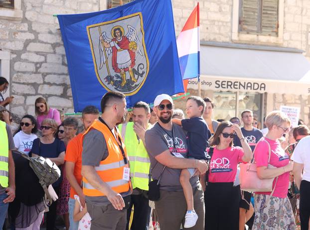 Prvi put u Šibeniku održan Hod za život