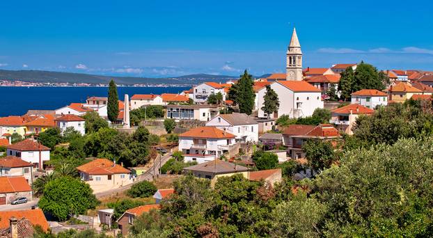 Zadar,Archipelago.,Kali,Village,On,Ugljan,Island,Old,Architecture,Panoramic
