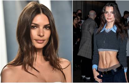 Emily Ratajkowski se pohvalila 'ubojitim' trbušnim mišićima