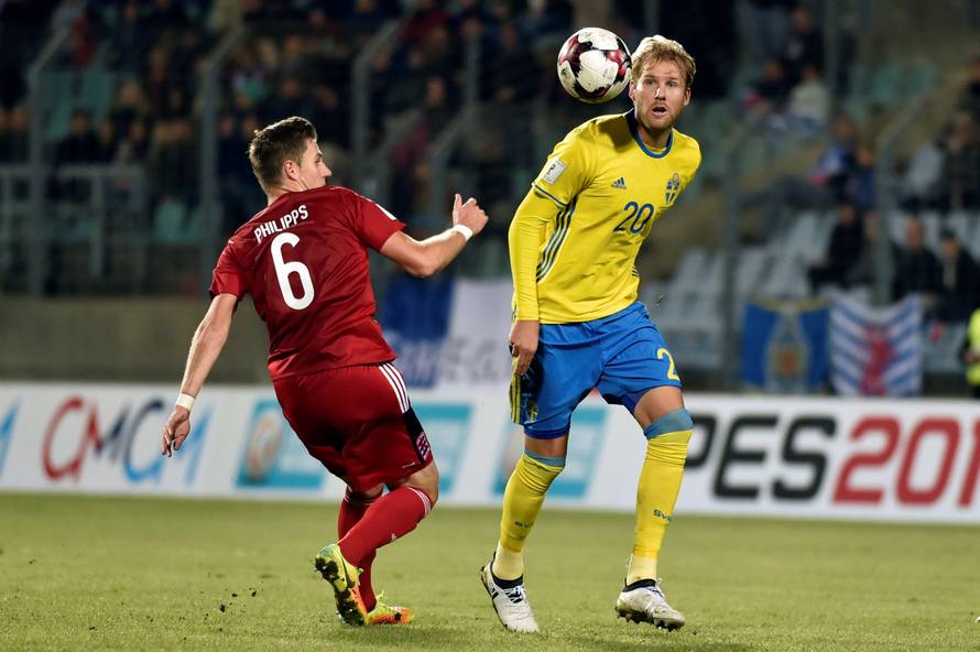 Football Soccer - Luxembourg v Sweden - 2018 World Cup Qualifier