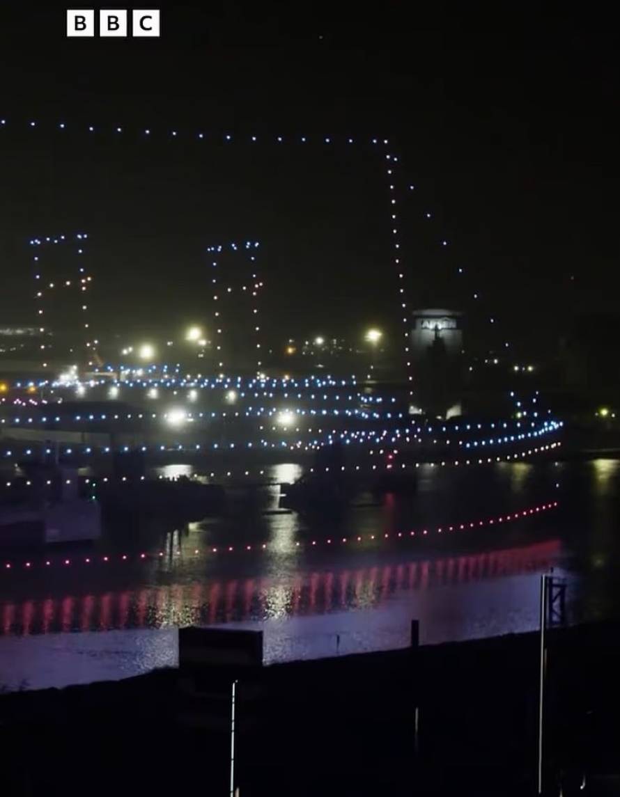 VIDEO Spektakl na nebu! Skoro 1000 dronova oživjelo je Titanic