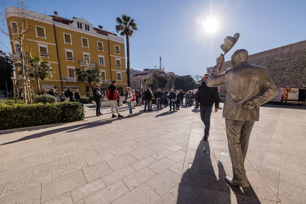 Prosvjed novinara u Splitu protiv "Zakona opasnih namjera" 