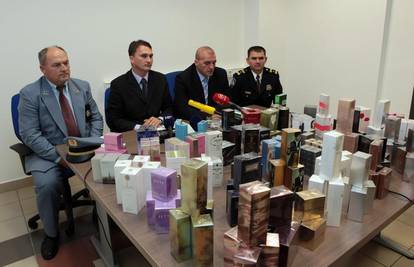 Policija zaplijenila parfeme u vrijednosti od 4,6 mil. kn